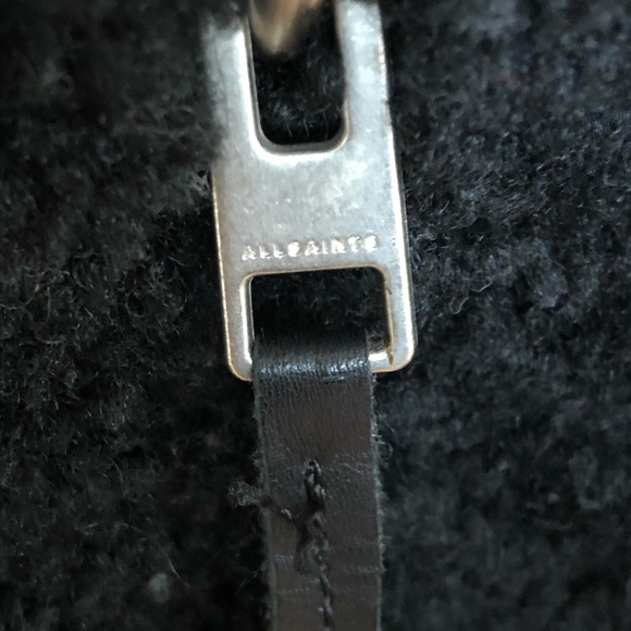 All Saints Shearling jacket - Picture 4 of 6